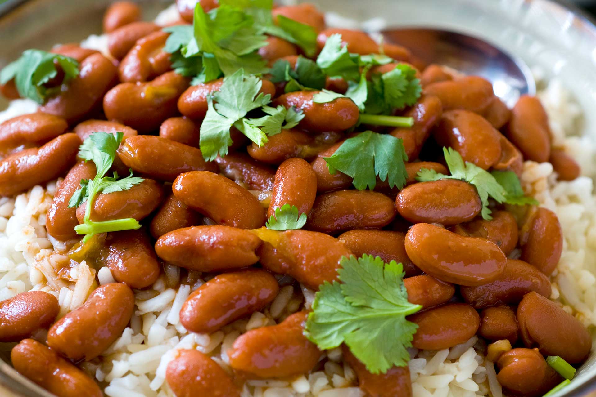 Photo of rice and beans dish