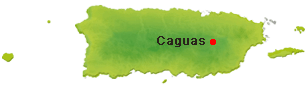 Location of Caguas